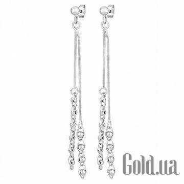 Серьги с подвесками Silvex925 Серьги с подвесками Silvex925