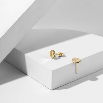 Золотые серьги Minimal ЗВС-428ж Золотые серьги Minimal ЗВС-428ж