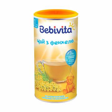 Детский чай Bebivita из фенхеля, с рождения, 200 г Детский чай Bebivita из фенхеля, с рождения, 200 г