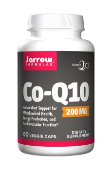 Коэнзим Q10 Jarrow Formulas Co-Q10, 200 мг, 60 вегетарианских капсул