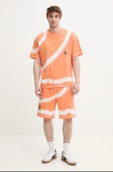 Хлопковая футболка Hugo Blue