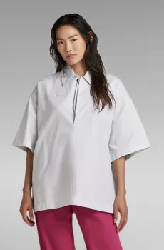 Женская белая рубашка Oversized Белый S G-Star RAW D22922,7665