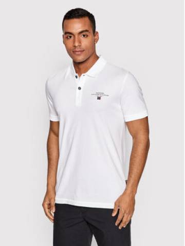Napapijri Поло Elbas Jersey NP0A4GB4 Білий Regular Fit Napapijri Поло Elbas Jersey NP0A4GB4 Білий Regular Fit