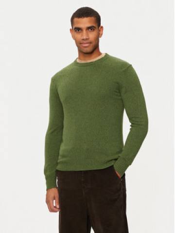 United Colors Of Benetton Светр 1235U1N67 Зелений Regular Fit United Colors Of Benetton Светр 1235U1N67 Зелений Regular Fit