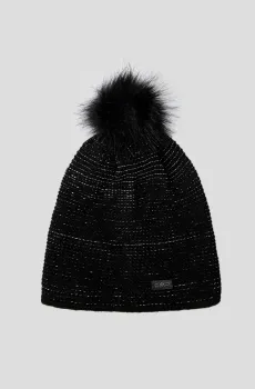 Женская черная шапка Черный ONESIZE CMP 5505011-U901