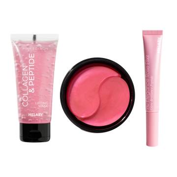 Комплект для ліфтингу шкіри обличчя та зволоження губ Hillary Face Lifting & Lip Hydration Set Комплект для ліфтингу шкіри обличчя та зволоження губ Hillary Face Lifting & Lip Hydration Set