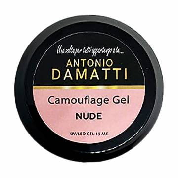 Камуфлирующий гель для ногтей Antonio Damatti Camouflage Gel Nude, 15 мл