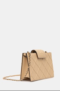 Кожаная сумочка Tory Burch Fleming