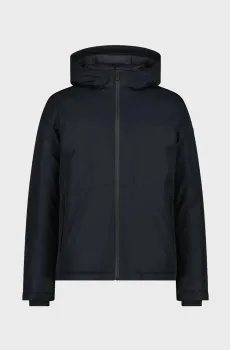 Мужская черная куртка FIX HOOD FEEL WARM Черный 50 CMP 35K3717-U901