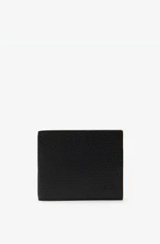Мужской черный кошелек Черный ONESIZE Lacoste NH2826CE000