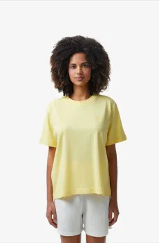 Женская желтая футболка Желтый 40 Lacoste TF0503107