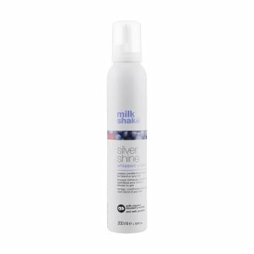 Крем-пена для укладки волос milk_shake Silver Shine Whipped Cream, 200 мл Крем-пена для укладки волос milk_shake Silver Shine Whipped Cream, 200 мл