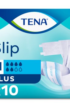 Урологические подгузники для взрослых TENA Slip Plus, размер M, 10 шт
