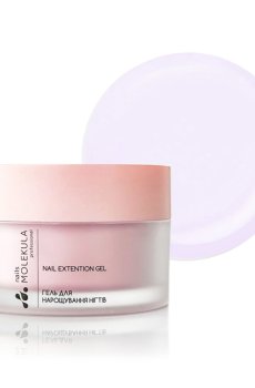 Моделирующий гель для ногтей Nails Molekula Professional Gel 03 Violet (прозрачный), 50 мл