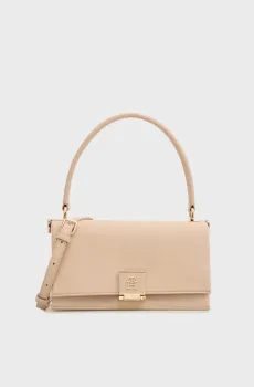 Женская бежевая сумка CROSSOVER Бежевый ONESIZE Tommy Hilfiger AW0AW17216