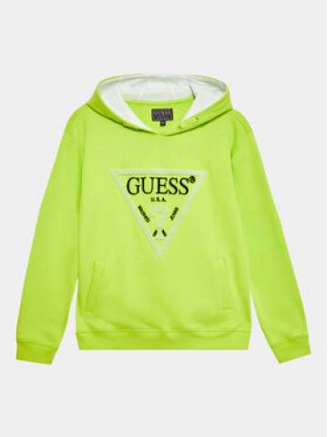 Guess Світшот L3YQ04 KAD73 Зелений Regular Fit Guess Світшот L3YQ04 KAD73 Зелений Regular Fit