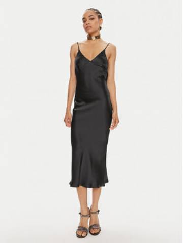 Liu Jo Коктейльна сукня CA4384 T3809 Чорний Regular Fit Liu Jo Коктейльна сукня CA4384 T3809 Чорний Regular Fit