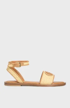 Женские бежевые сандали Бежевый 36 Guess FLJSIYFAB03