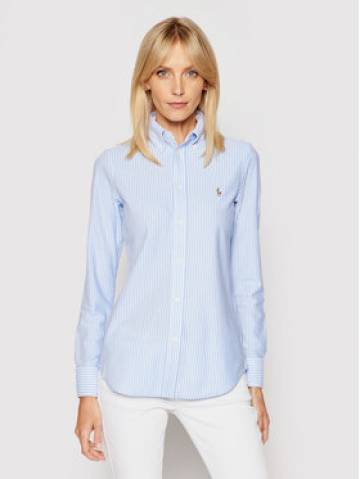 Polo Ralph Lauren Сорочка Oxford 211664416 Блакитний Slim Fit Polo Ralph Lauren Сорочка Oxford 211664416 Блакитний Slim Fit