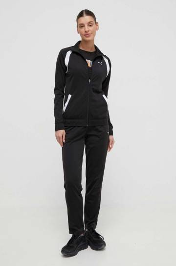 Спортивный костюм Puma женский цвет чёрный 675234 Спортивный костюм Puma женский цвет чёрный 675234
