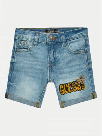 Guess Джинсові шорти N4GD17 D41E0 Голубий Regular Fit Guess Джинсові шорти N4GD17 D41E0 Голубий Regular Fit