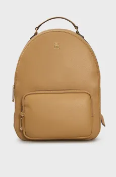 Женский бежевый рюкзак TH SOFT LOGOTAPE BACKPACK Бежевый ONESIZE Tommy Hilfiger AW0AW16915