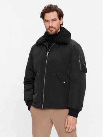 Boss Демісезонна куртка Calliano 50498199 Чорний Regular Fit Boss Демісезонна куртка Calliano 50498199 Чорний Regular Fit