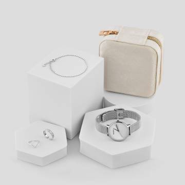 Ювелирный комплект украшения Minimal С-19 Ювелирный комплект украшения Minimal С-19