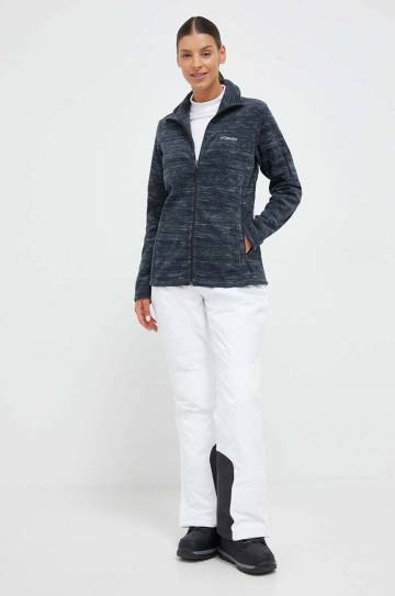 Спортивная кофта Columbia Fast Trek Printed цвет чёрный узор Спортивная кофта Columbia Fast Trek Printed цвет чёрный узор
