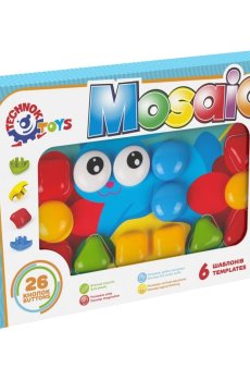 Детская игрушка TechnoK Мозаика, от 2 лет (6047)