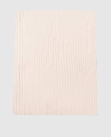 Белый баф London из кашемира