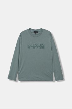 Хлопковый детский лонгслив Emporio Armani 2 шт