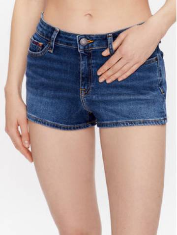 Tommy Jeans Джинсові шорти Nora DW0DW15603 Cиній Skinny Fit Tommy Jeans Джинсові шорти Nora DW0DW15603 Cиній Skinny Fit