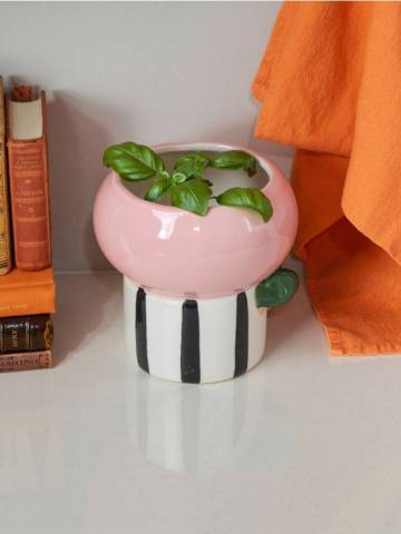 Горщик для квітів - рожевий