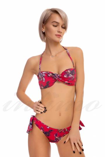 Раздельный купальник с плавками на завязках (Floreal-fascia-slip) Раздельный купальник с плавками на завязках (Floreal-fascia-slip)