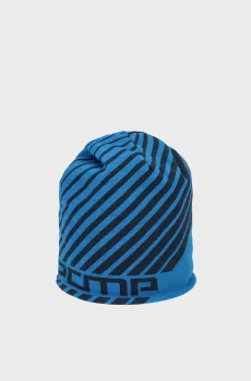 Мужская синяя шапка в полоску Синий ONESIZE CMP 6505502-L565