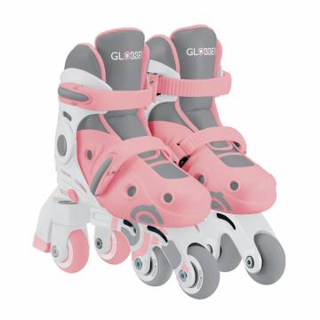 Роликові ковзани Globber 2 в 1 пастельно-рожеві 26-29 (780-210) Роликові ковзани Globber 2 в 1 пастельно-рожеві 26-29 (780-210)