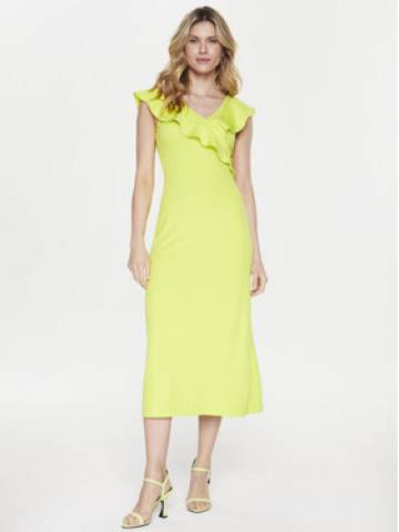 Silvian Heach Повсякденна сукня GPP23299VE Жовтий Regular Fit Silvian Heach Повсякденна сукня GPP23299VE Жовтий Regular Fit