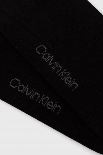 Носки Calvin Klein (2-pack) женские цвет чёрный Носки Calvin Klein (2-pack) женские цвет чёрный