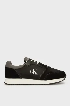 Мужские черные кроссовки RUNNER SOCK LACEUP WMM Черный 41 Calvin Klein YM0YM01152