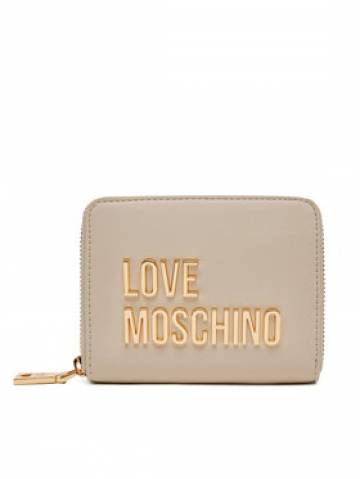 LOVE MOSCHINO Мале жіноче портмоне JC5613PP1MKD0110 Бежевий LOVE MOSCHINO Мале жіноче портмоне JC5613PP1MKD0110 Бежевий