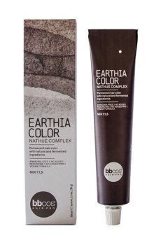 Полуперманентная краска для волос BBcos Earthia Color Nathue Complex 7/21 Violet Ash Blond, 100 мл