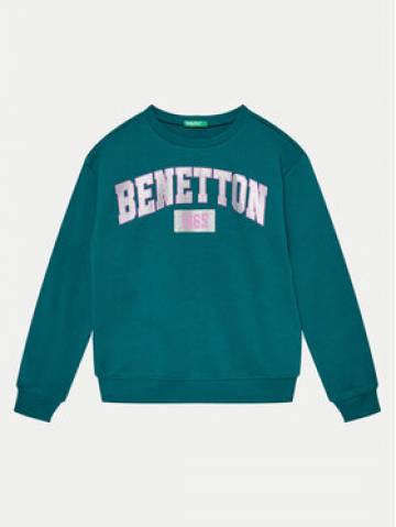 United Colors Of Benetton Світшот 3J68C10L8 Зелений Regular Fit United Colors Of Benetton Світшот 3J68C10L8 Зелений Regular Fit