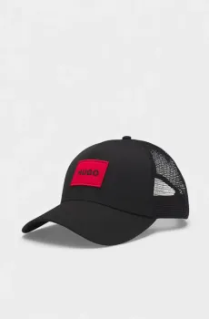 Мужская черная кепка Черный UNI HUGO 11525