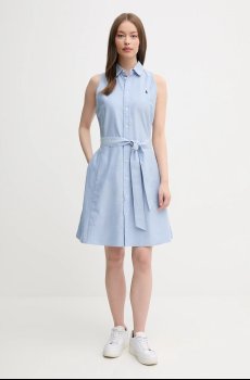 Хлопковое платье Polo Ralph Lauren