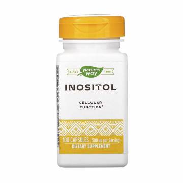 Инозитол Natures Way Inositol 500 мг, 100 капсул Инозитол Natures Way Inositol 500 мг, 100 капсул