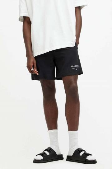 Купальные шорты AllSaints UNDERGROUND SWIMSHRT мужские цвет чёрный M012WA Купальные шорты AllSaints UNDERGROUND SWIMSHRT мужские цвет чёрный M012WA