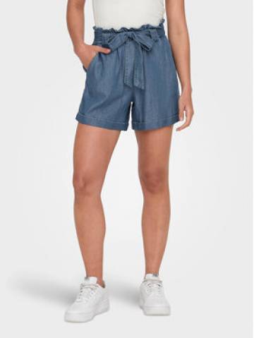 ONLY Шорти з тканини Bea 15255715 Голубий Regular Fit ONLY Шорти з тканини Bea 15255715 Голубий Regular Fit