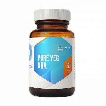 Уценка! Докозагексаеновая кислота Hepatica Pure Veg DHA, 60 капсул