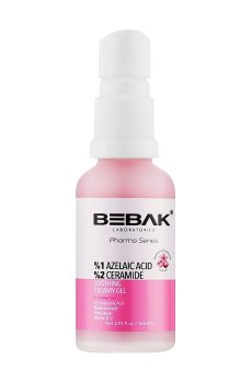 Успокаивающий крем-гель для лица BEBAK Pharma Series Soothing Creamy Gel для чувствительной кожи, с азелаиновой кислотой, 30 мл